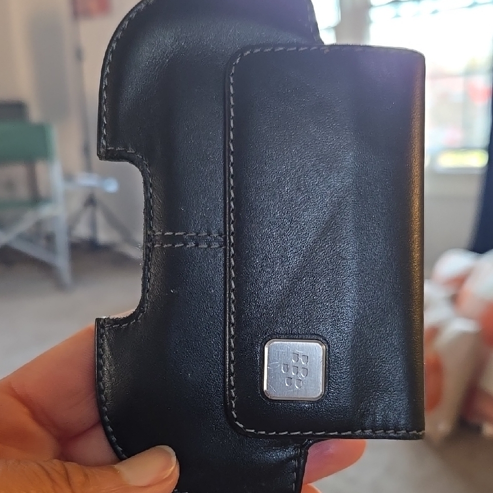 Blackberry Leather Phone Holster
